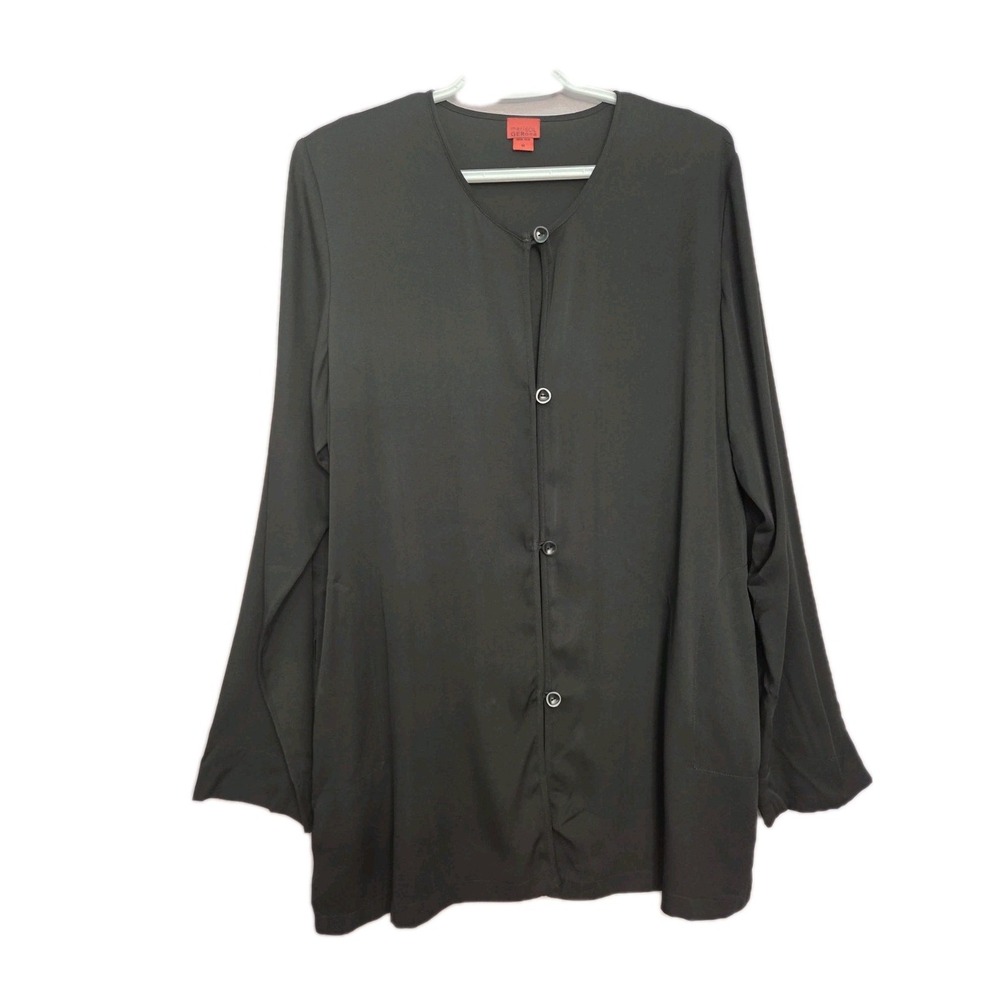 100% Silk Kimono Tunic Style Top‎ By Marisol Gerona Sz. Medium